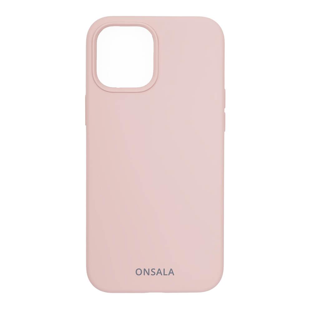 Onsala Mobilskal Silikon Sand Pink iPhone 12 Pro Max | 2353 | AlltMobil