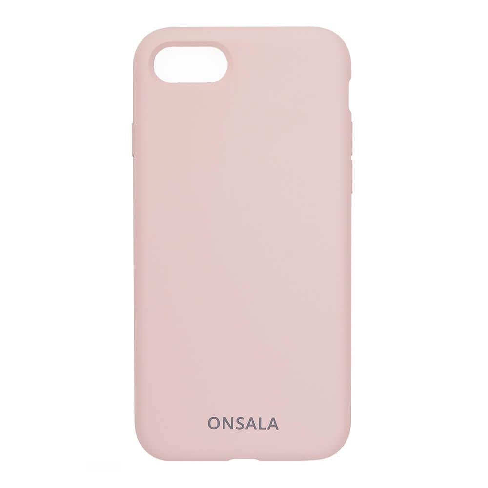 ONSALA Mobilskal Silikon Sand Pink iPhone 7/8/SE 2020 | 2353 | AlltMobil