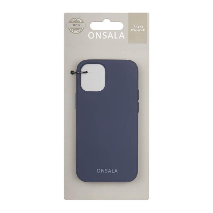 Onsala Collection - Onsala Mobilskal Silikon Cobalt Blue iPhone 12 Mini