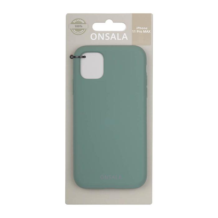 Onsala - ONSALA Mobilskal Silikon Pine Green iPhone 11 Pro Max