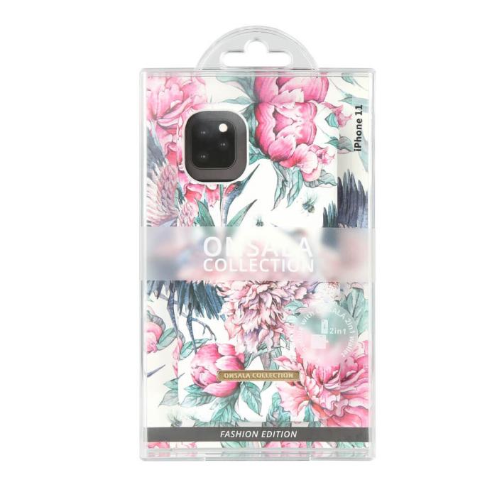 Onsala - ONSALA Mobilskal Soft Pink Crane iPhone 11
