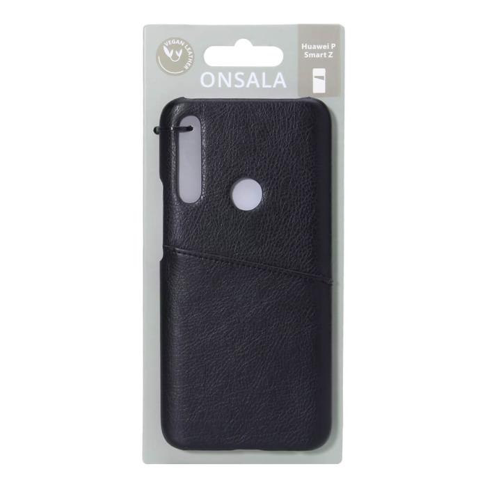UTGATT1 - ONSALA Mobilskal Svart med Kortfack Huawei P Smart Z