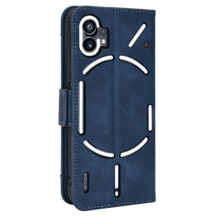 A-One Brand - Nothing Phone 1 Plånboksfodral PU Läder - Blå
