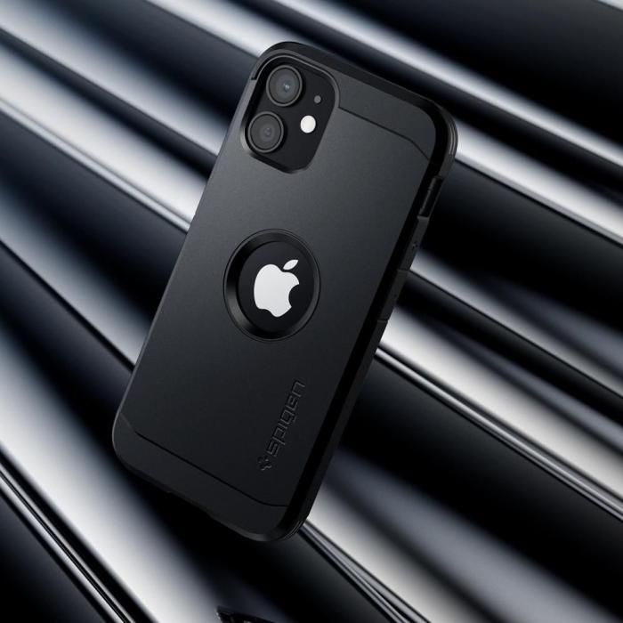 UTGATT5 - Spigen Tough Armor Magsafe Mobilskal iPhone 12 Mini - Svart