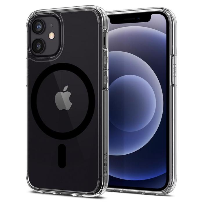 UTGATT5 - Spigen Ultra Hybrid Magsafe Mobilskal iPhone 12 Mini - Svart