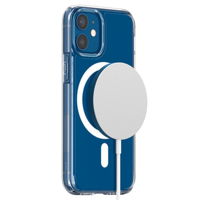 UTGATT5 - Spigen Ultra Hybrid Magsafe Mobilskal iPhone 12 Mini - Vit