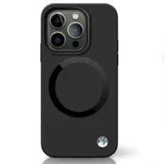 BMW - BMW iPhone 14 Pro Max Mobilskal Magsafe Signature Liquid Silikon