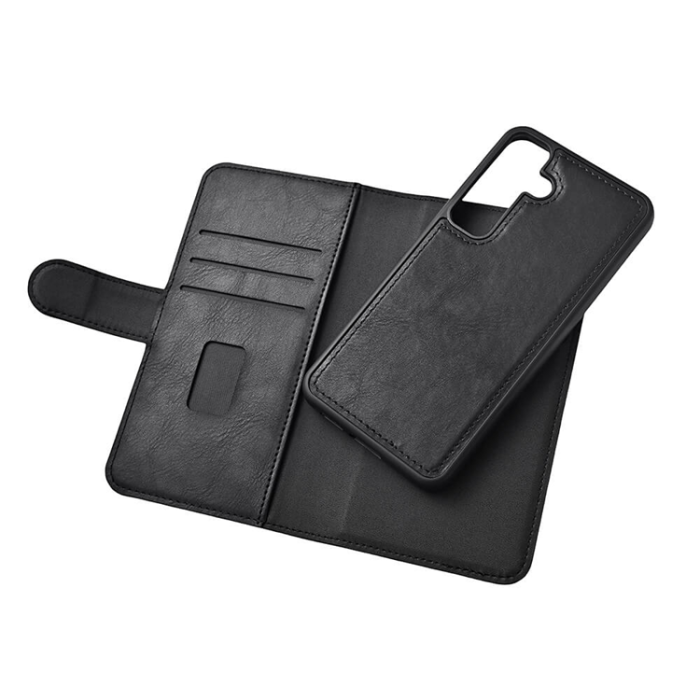 GEAR - GEAR Galaxy S24 5G Plånboksfodral 2in1 - Svart