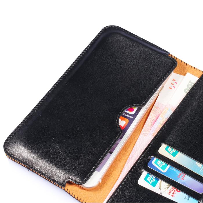 UTGATT5 - Universal Plånboksfodral till Smartphone - Svart