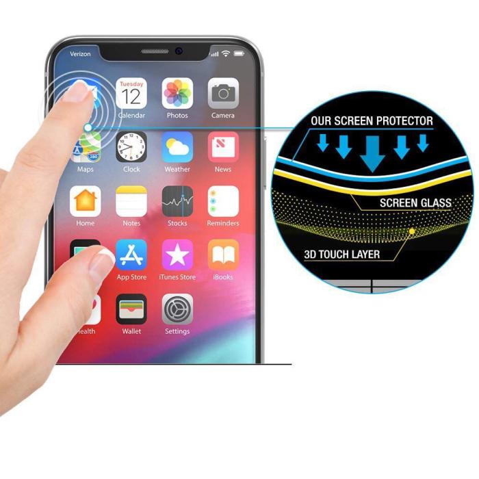 Hofi - HOFI Härdat Glas iPhone 11 Svart