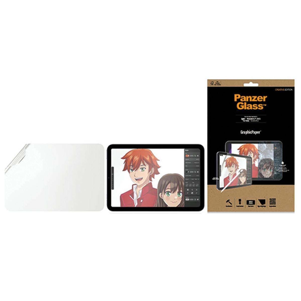 PanzerGlass iPad Mini 8.3" Skärmskydd GraphicPaper Anti-bac - Transp
