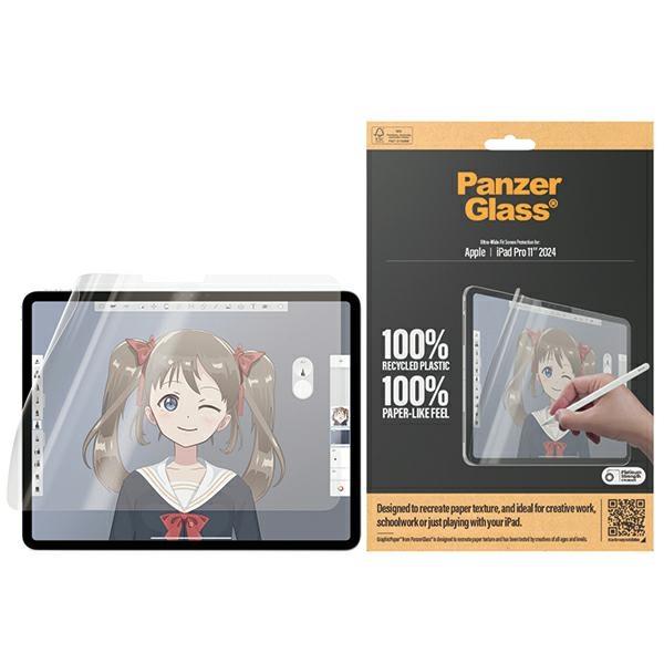 PanzerGlass iPad Pro 11 (2024) Skärmskydd GraphicPaper Anti-Glare