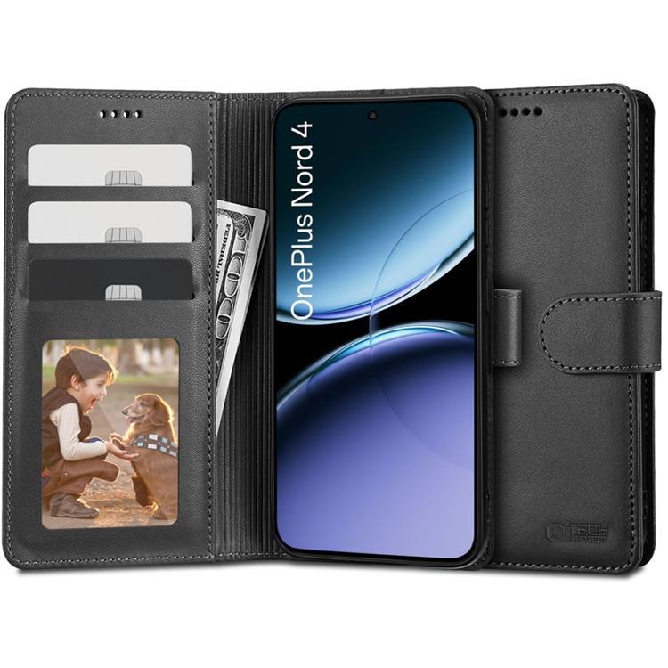 Tech-Protect OnePlus Nord 4 Plånboksfodral - Svart | 2353 | AlltMobil
