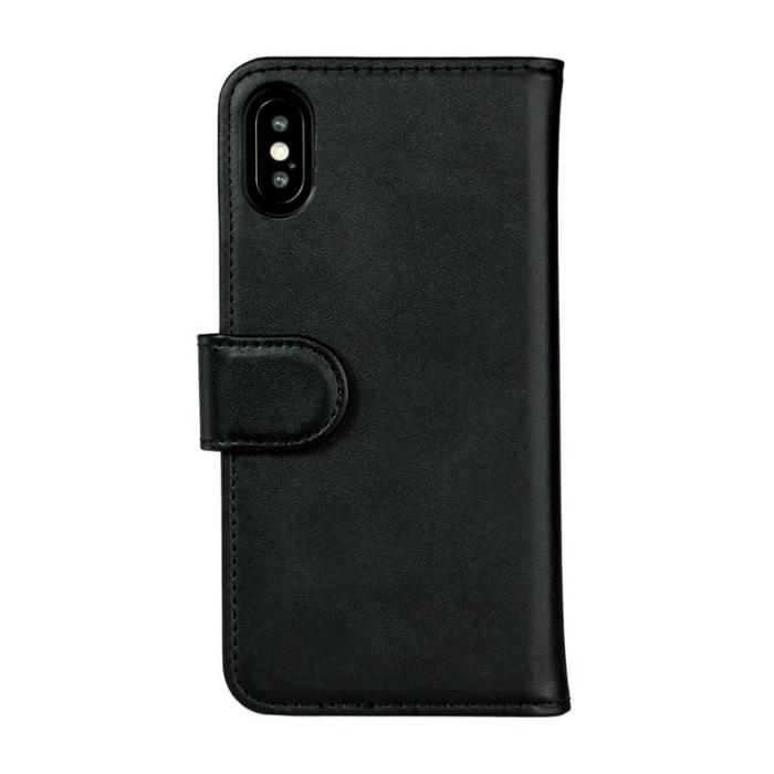 GEAR - GEAR Plånboksfodral med magnetskal till iPhone XS / X - Svart