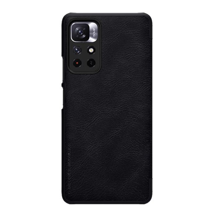 Nillkin - Nillkin Qin Plånboksfodral Xiaomi Poco M4 Pro 5G - Svart