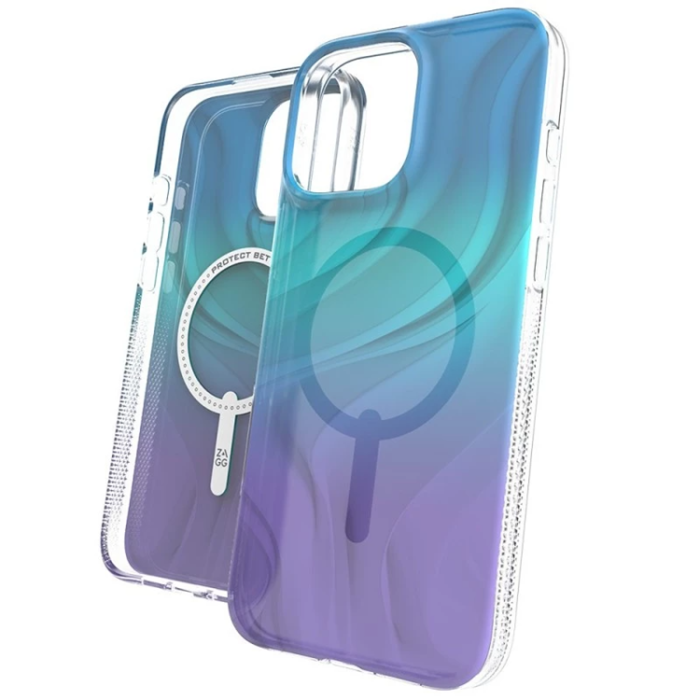 Zagg - Zagg iPhone 16 Pro Max Mobilskal MagSafe Milan Snap - Lila