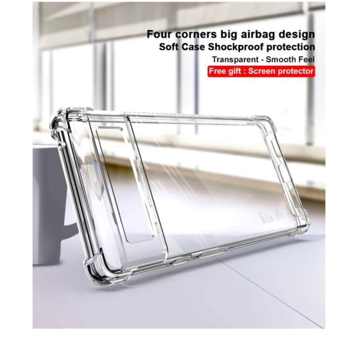 Imak - IMAK Flexible Skal + Skärmskydd Google Pixel 6 - Clear