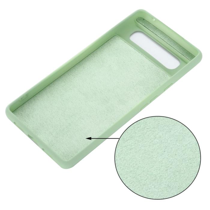 A-One Brand - Liquid Silicone Strap Skal Google Pixel 6 - Grön