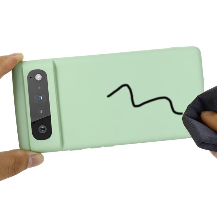A-One Brand - Liquid Silicone Strap Skal Google Pixel 6 - Grön