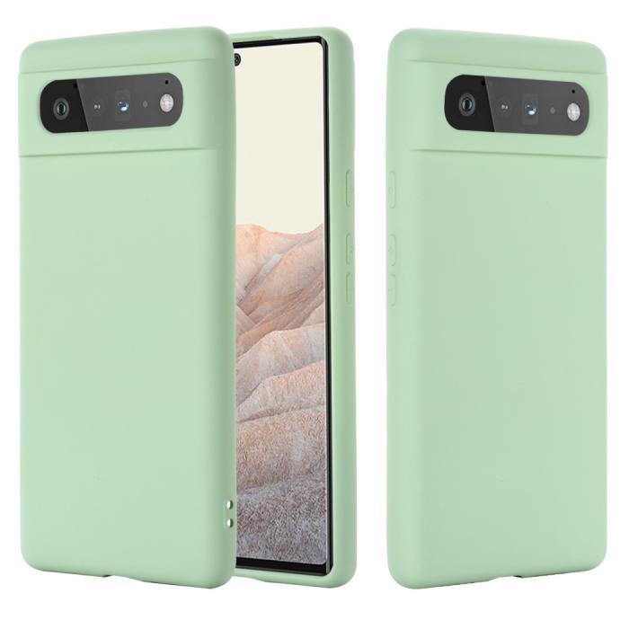 A-One Brand - Liquid Silicone Strap Skal Google Pixel 6 - Grön