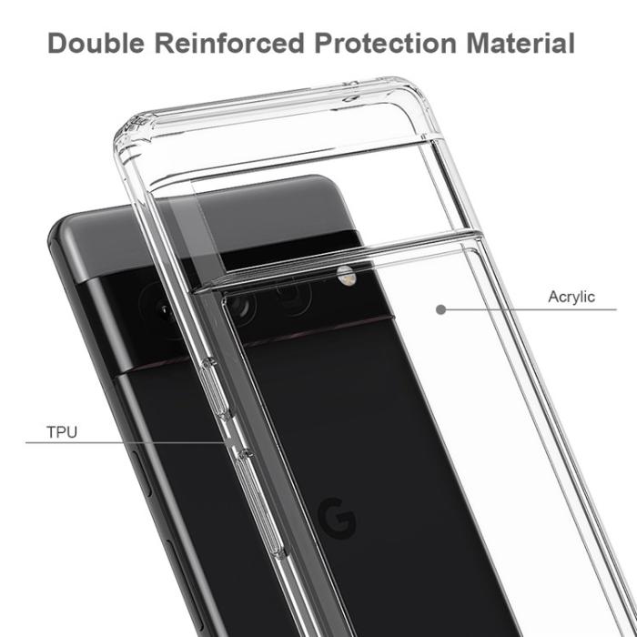 A-One Brand - Google Pixel 6a Skal Anti-Scratch TPU - Clear