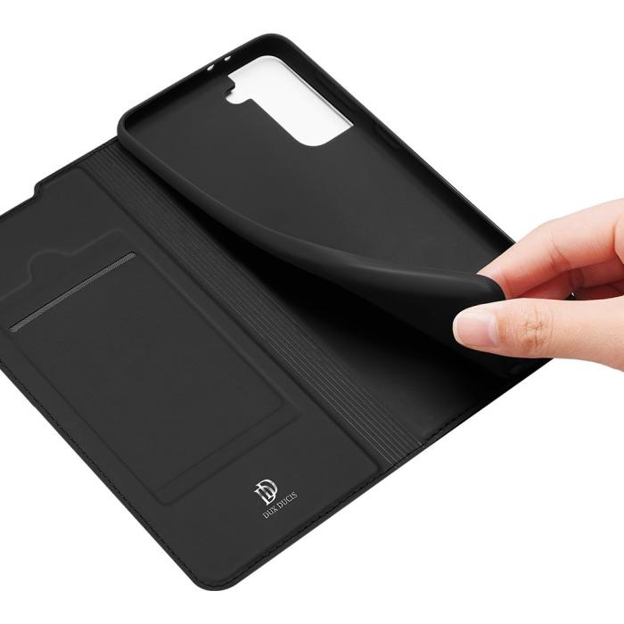 UTGATT1 - Dux Ducis Skin Series Plånboksfodral Samsung Galaxy S21 Plus 5G - Svart
