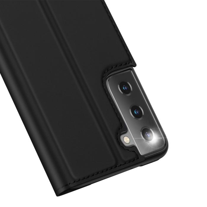 UTGATT1 - Dux Ducis Skin Series Plånboksfodral Samsung Galaxy S21 Plus 5G - Svart