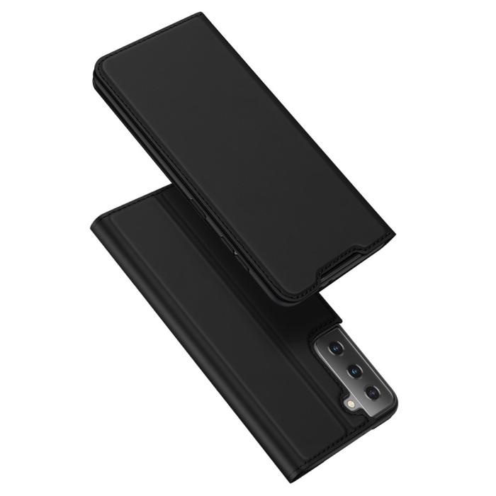 UTGATT1 - Dux Ducis Skin Series Plånboksfodral Samsung Galaxy S21 Plus 5G - Svart