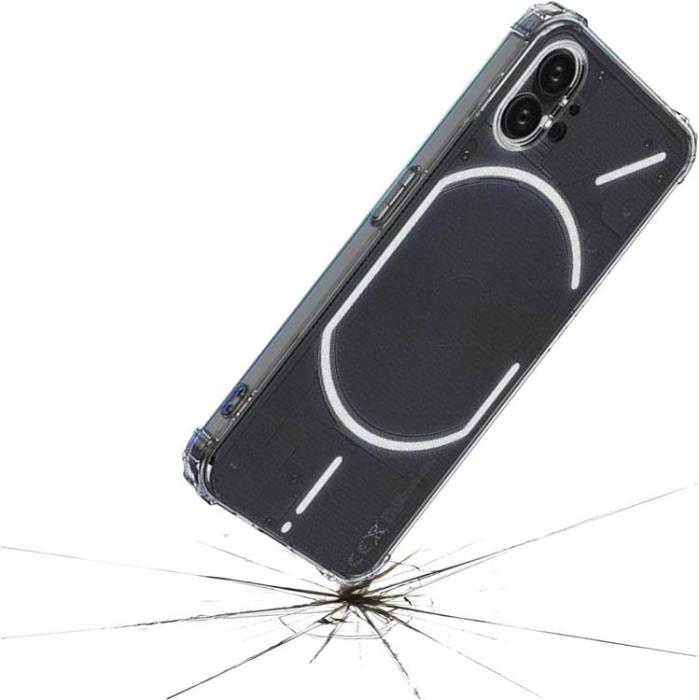 A-One Brand - Nothing Phone 1 Skal Shockproof - Transparent