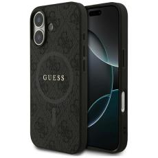 Guess - Guess iPhone 17 Mobilskal MagSafe 4G Ring Classic Logo - Svart