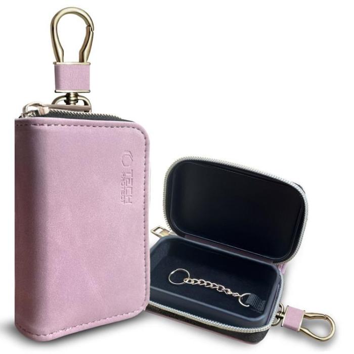 Tech-Protect - Tech-Protect KLR300 RFID-skydd / Faraday-fodral för keyless bilnyckel – Rosa