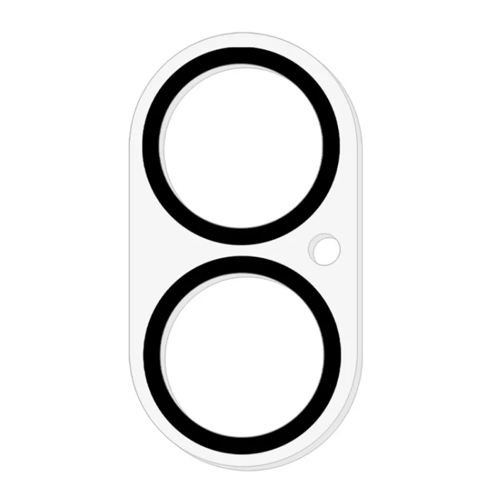 A-One Brand - iPhone 17 Härdat Glas Kameralinsskydd - Svart