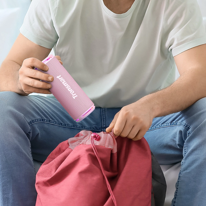 Tronsmart - Tronsmart Trådlös Högtalare 24W T7 Lite - Rosa
