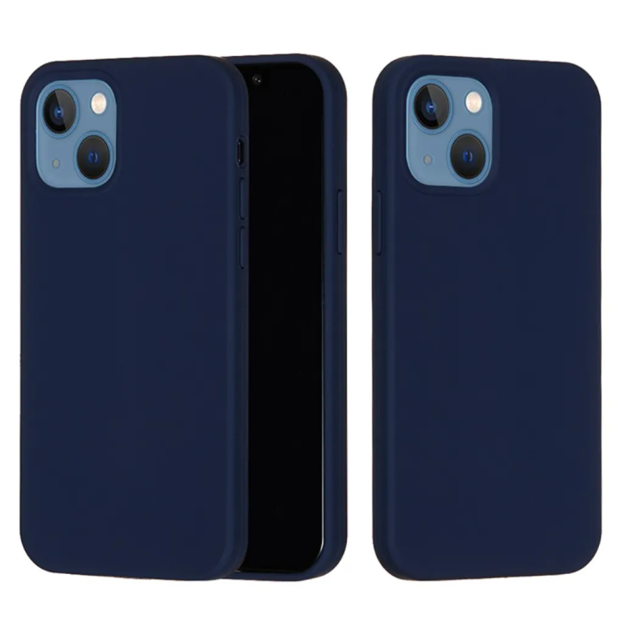 Taltech - iPhone 15 Plus Mobilskal Mjukt - Mörkblå