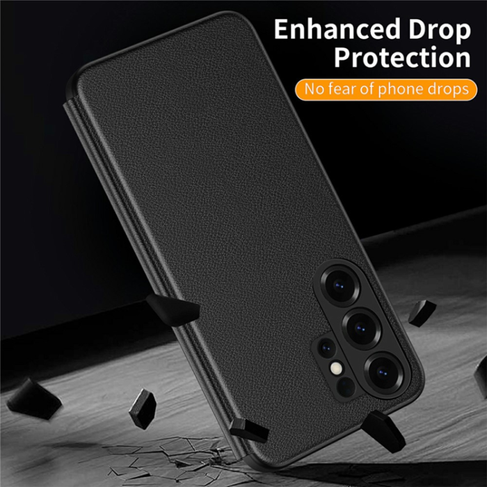 A-One Brand - Galaxy S26 Ultra Mobilskal Smart View Window Läder