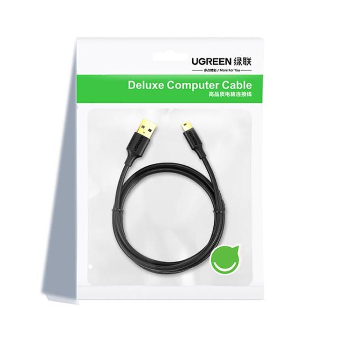 Ugreen - Ugreen USB Till Dator Kabel 0.25m - Svart