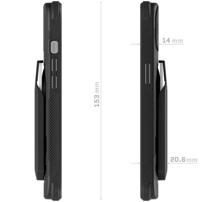 UTGATT5 - Ghostek Exec 5 Magnetic Wallet MagSafe Skal iPhone 13 - Svart