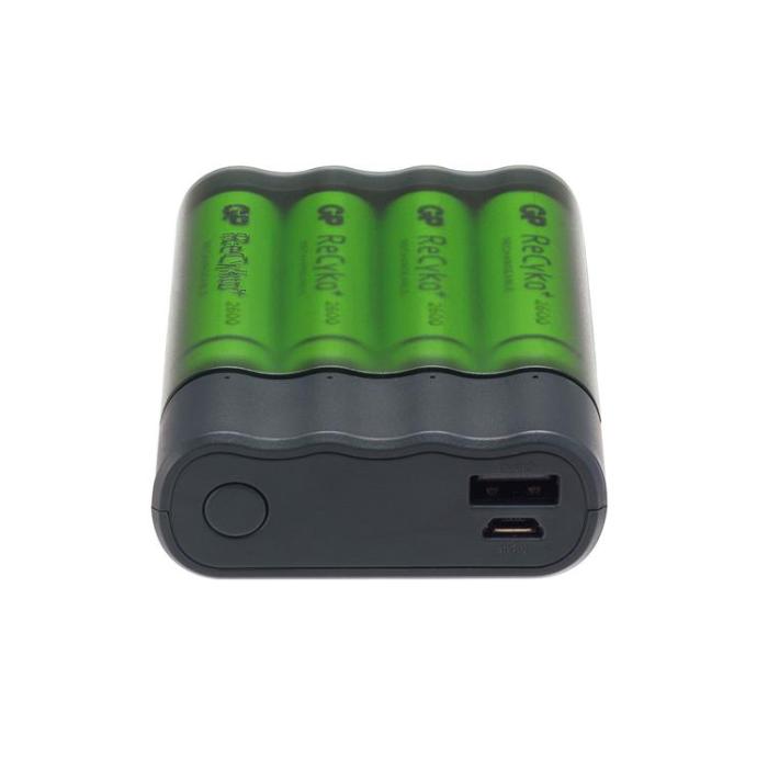 UTGATT1 - GP Charge AnyWay Batteriladdare och Powerbank 2600 mAh
