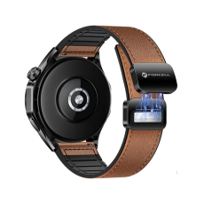 Forcell - Forcell Galaxy Watch 22mm Armband Magnetic - Brun