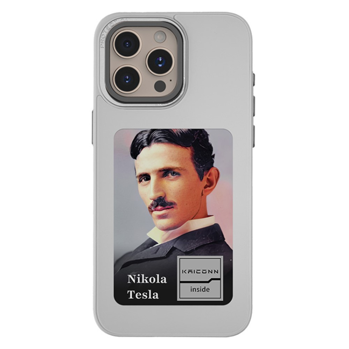 A-One Brand - iPhone 15 Pro Max Mobilskal E-Ink 4'' HD 4 Färger NFC