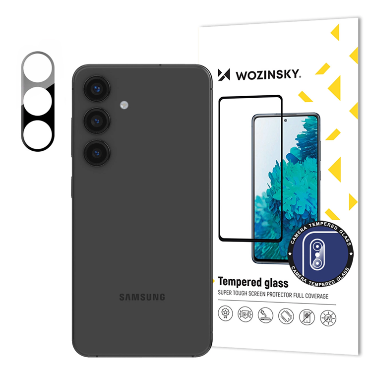 Wozinsky Galaxy S24 Plus Kameralinsskydd Härdat Glas 9H