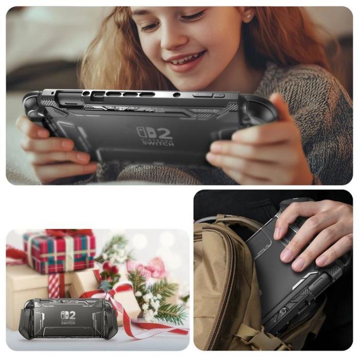 SupCase - SupCase Nintendo Switch 2 Skal UB Pro - Svart