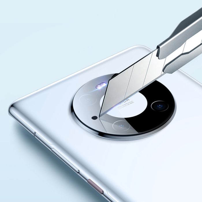 BASEUS - Baseus Huawei Mate 40 Pro Kameralinsskydd Härdat Glas Rengörings kit