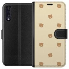 iSecrets - Pl&aring;nboksfodral till Samsung Galaxy A50 med Bj&ouml;rnm&ouml;nster