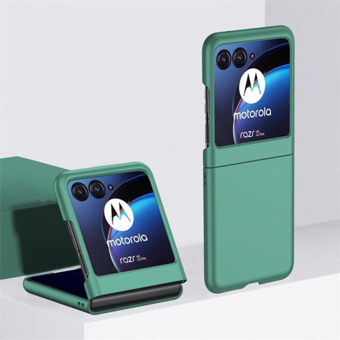 A-One Brand - Motorola Rzar 40 Ultra Mobilskal PC - Mörkgrön