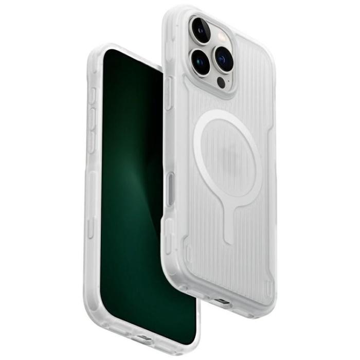 UNIQ - UNIQ iPhone 16 Pro Max Mobilskal MagSafe Combat Active - Vit