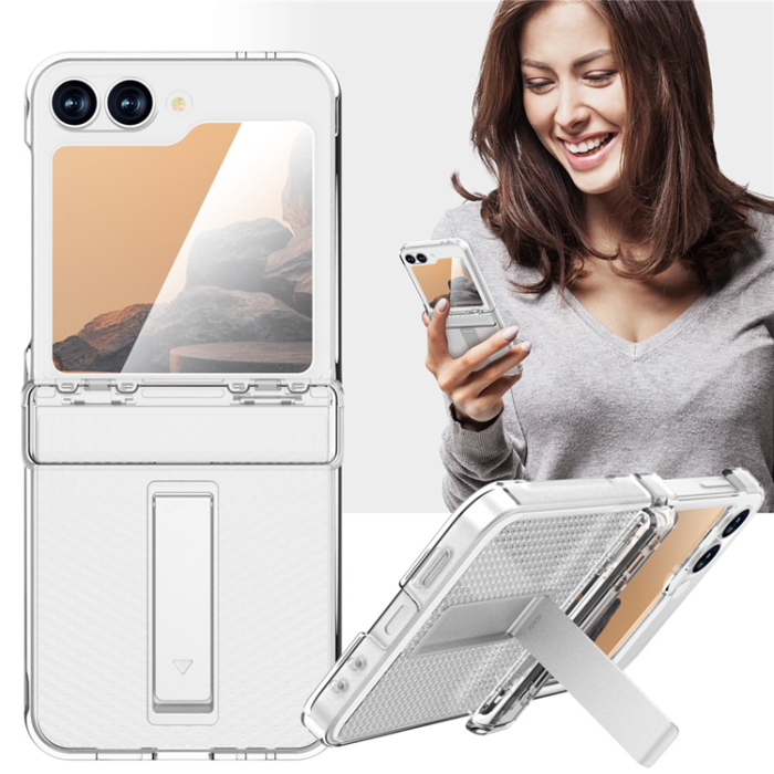 A-One Brand - GW182 Galaxy Z Flip 7 FE/Z Flip 6 Mobilskal - Transparent