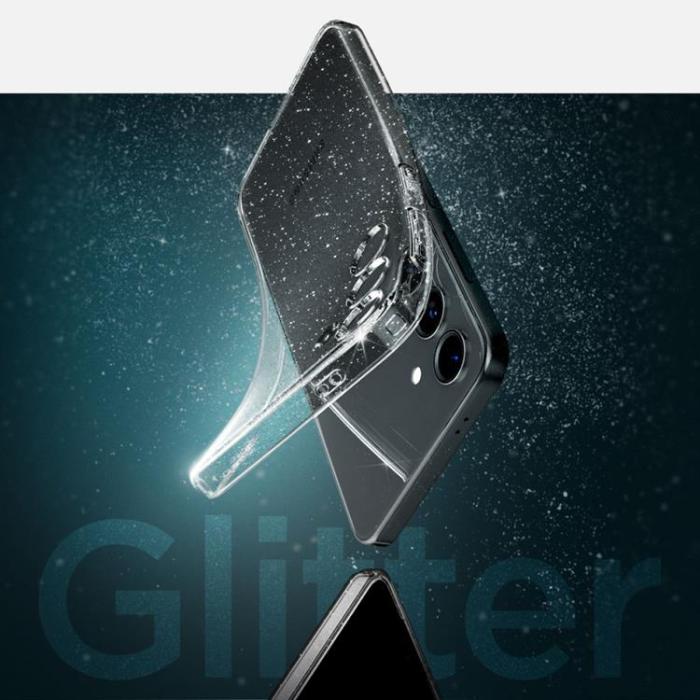 Spigen - Spigen Galaxy S24 Mobilskal Liquid Crystal - Glitter
