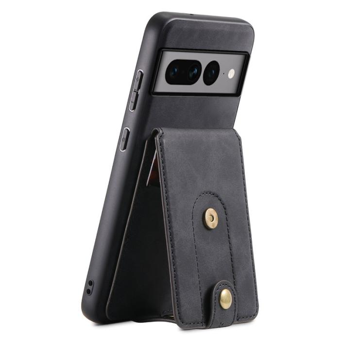 DENIOR - DENIOR D14 Google Pixel 7 Pro 5G Fodral PU+PC+TPU Svart