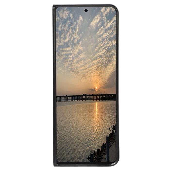 OEM - Galaxy Z Fold 4 Skal Carbon Fiber - Röd
